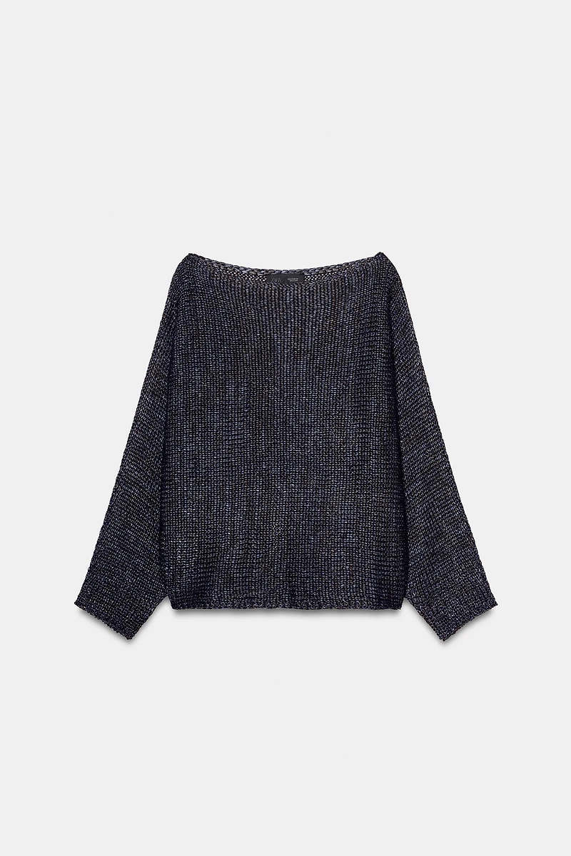 WIDE SLEEVE KNIT JUMPER