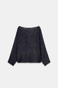 WIDE SLEEVE KNIT JUMPER