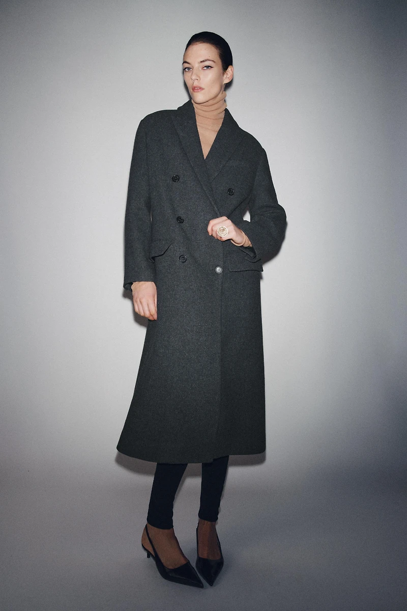 LONG OVERSIZED COAT ZW COLLECTION