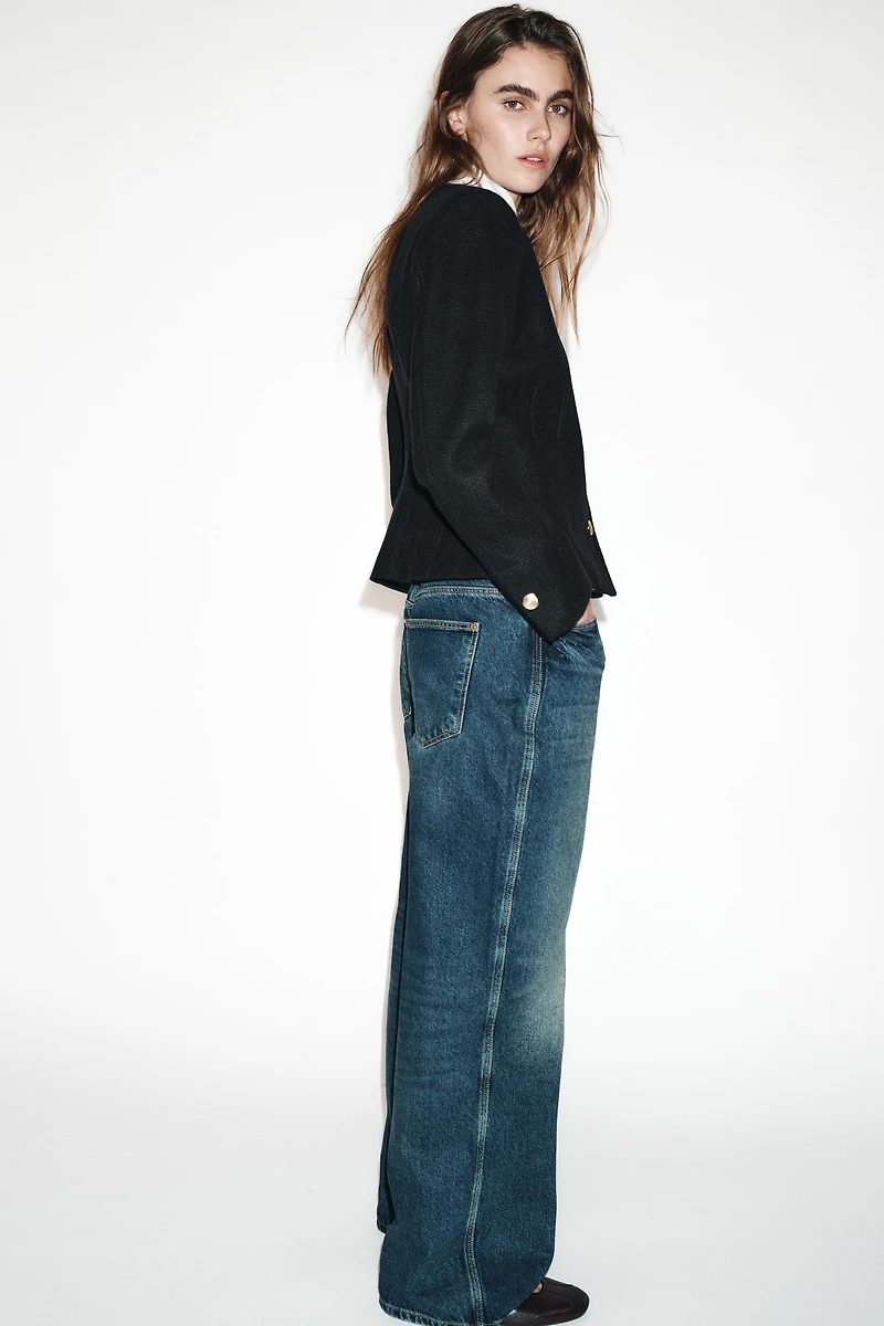 TAILORED ROUND NECK BLAZER