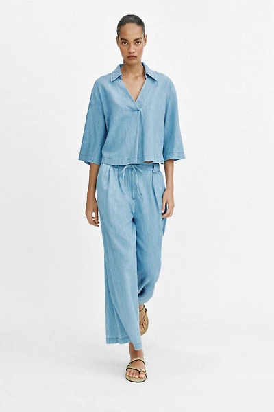 JUPE-CULOTTE FLUIDE