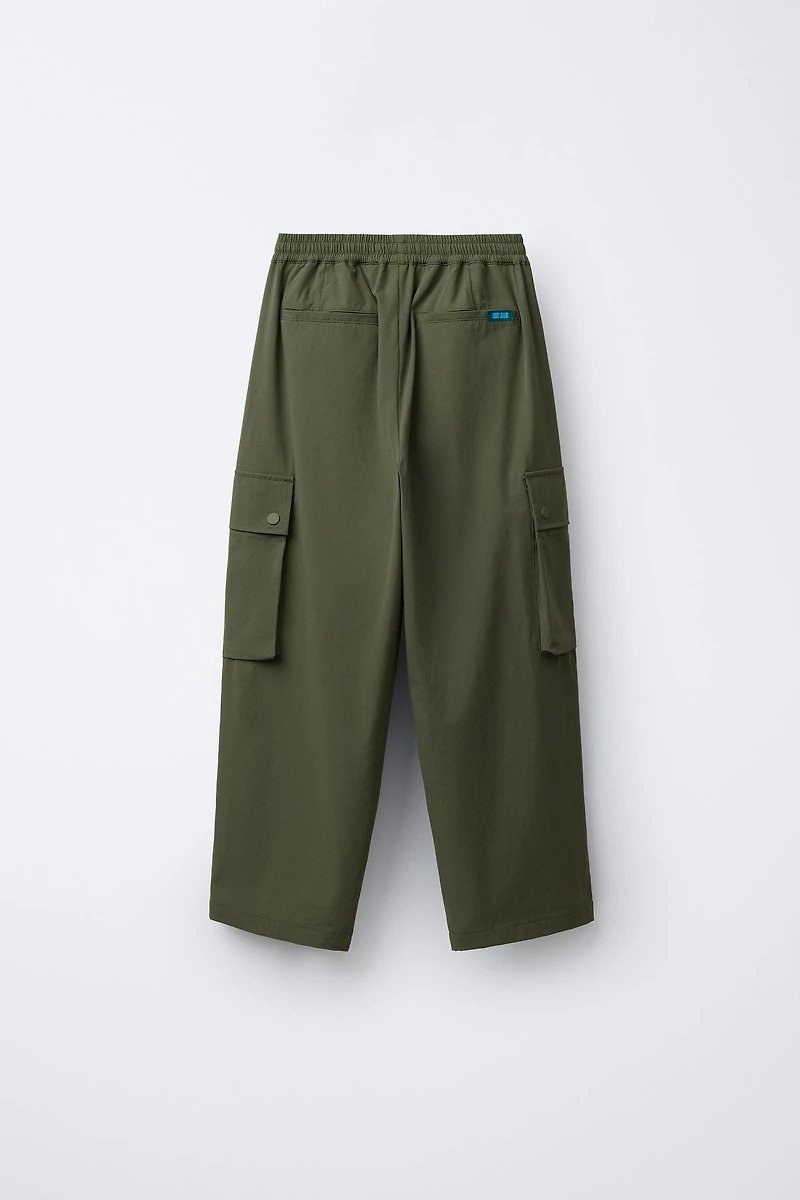 NYLON CARGO PANTS
