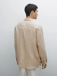 Regular fit double-stripe shirt