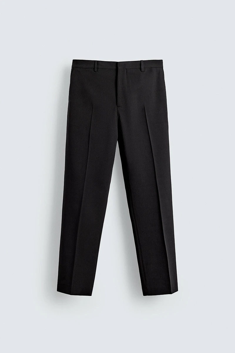 PANTALON DE COSTUME SMOKING AVEC LAINE