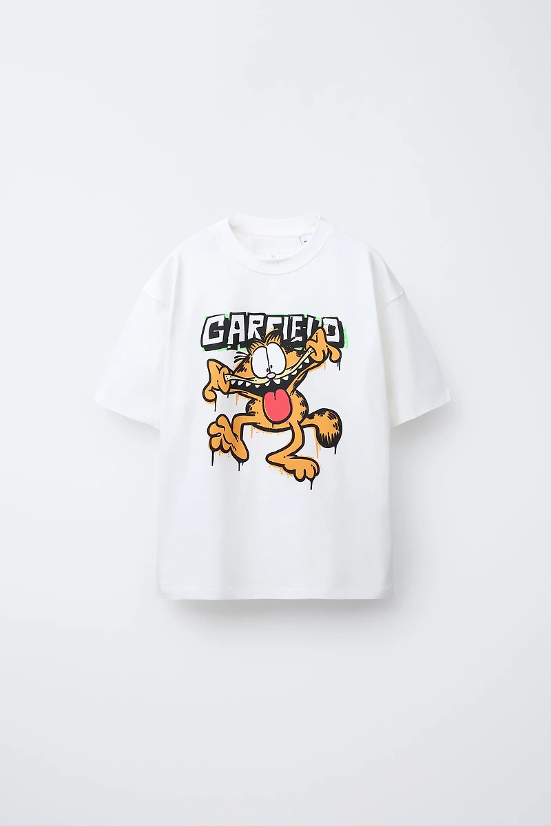 T-SHIRT IMPRIMÉ GARFIELD © PAWS INC