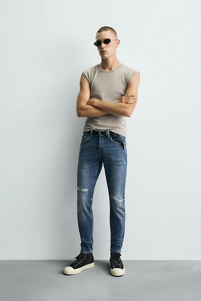 JEAN SKINNY DÉCHIRÉ