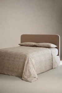 LEAF PRINT DUVET COVER