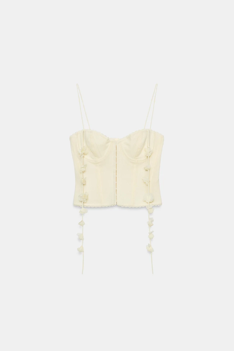 FLORAL CORSET TOP