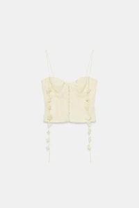FLORAL CORSET TOP