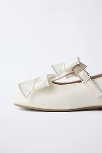 BALLET FLATS WITH BOWS