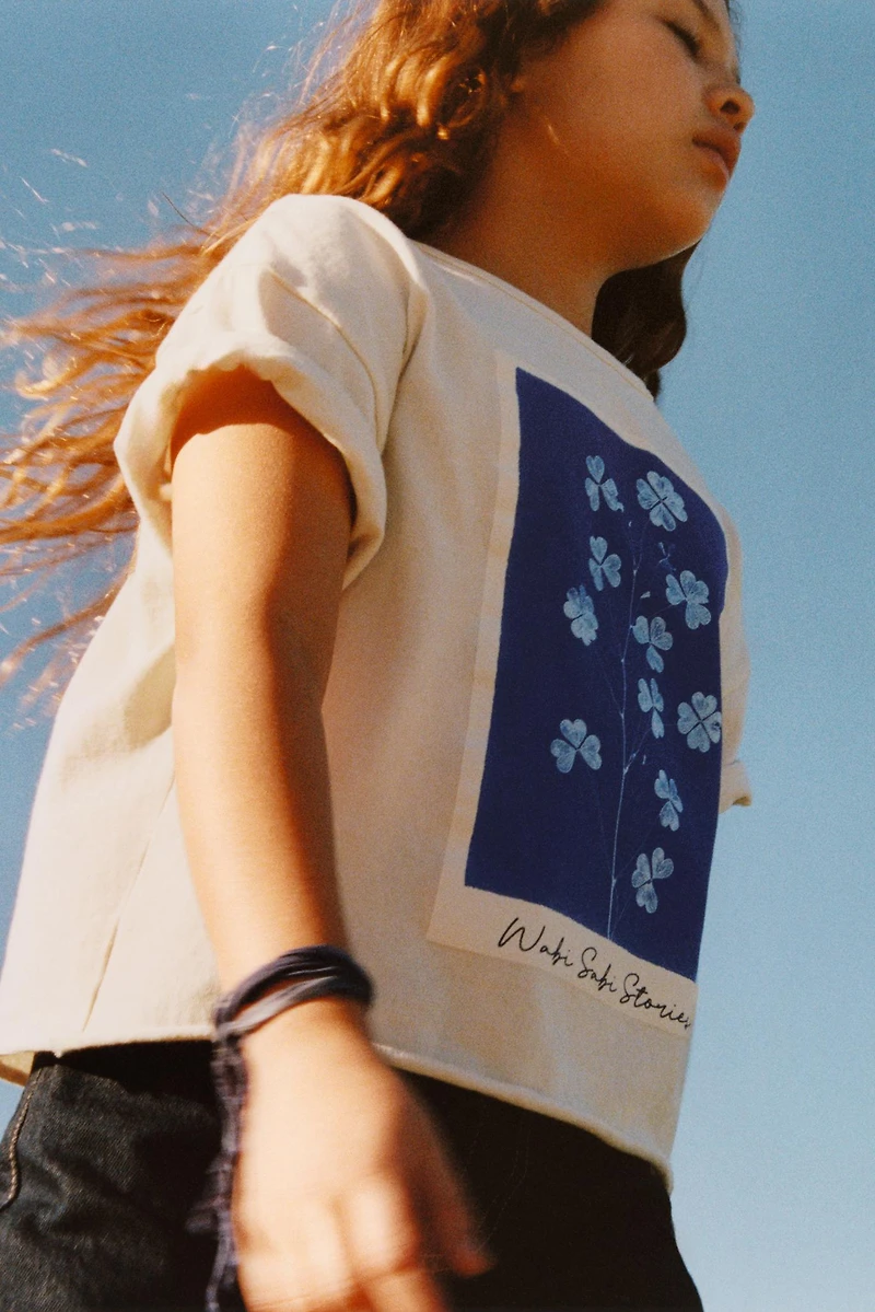 FLORAL PRINT T-SHIRT