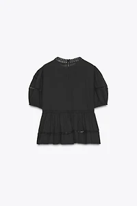 ZW COLLECTION ROMANTIC EMBROIDERED BLOUSE
