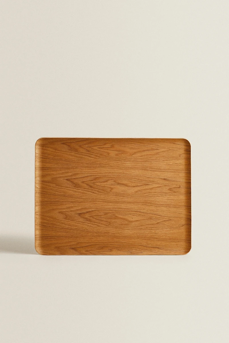 GRAND PLATEAU RECTANGULAIRE EN BOIS