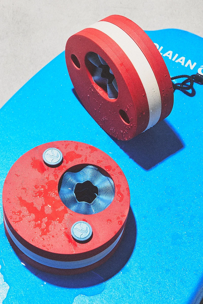 KIDS' SWIMMING ARM FLOATS WITH DISCS