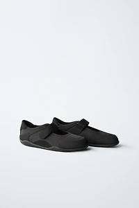 SPORTY BALLET FLATS WITH PIECES