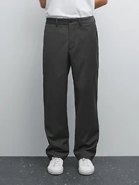 Pantalon laine total look
