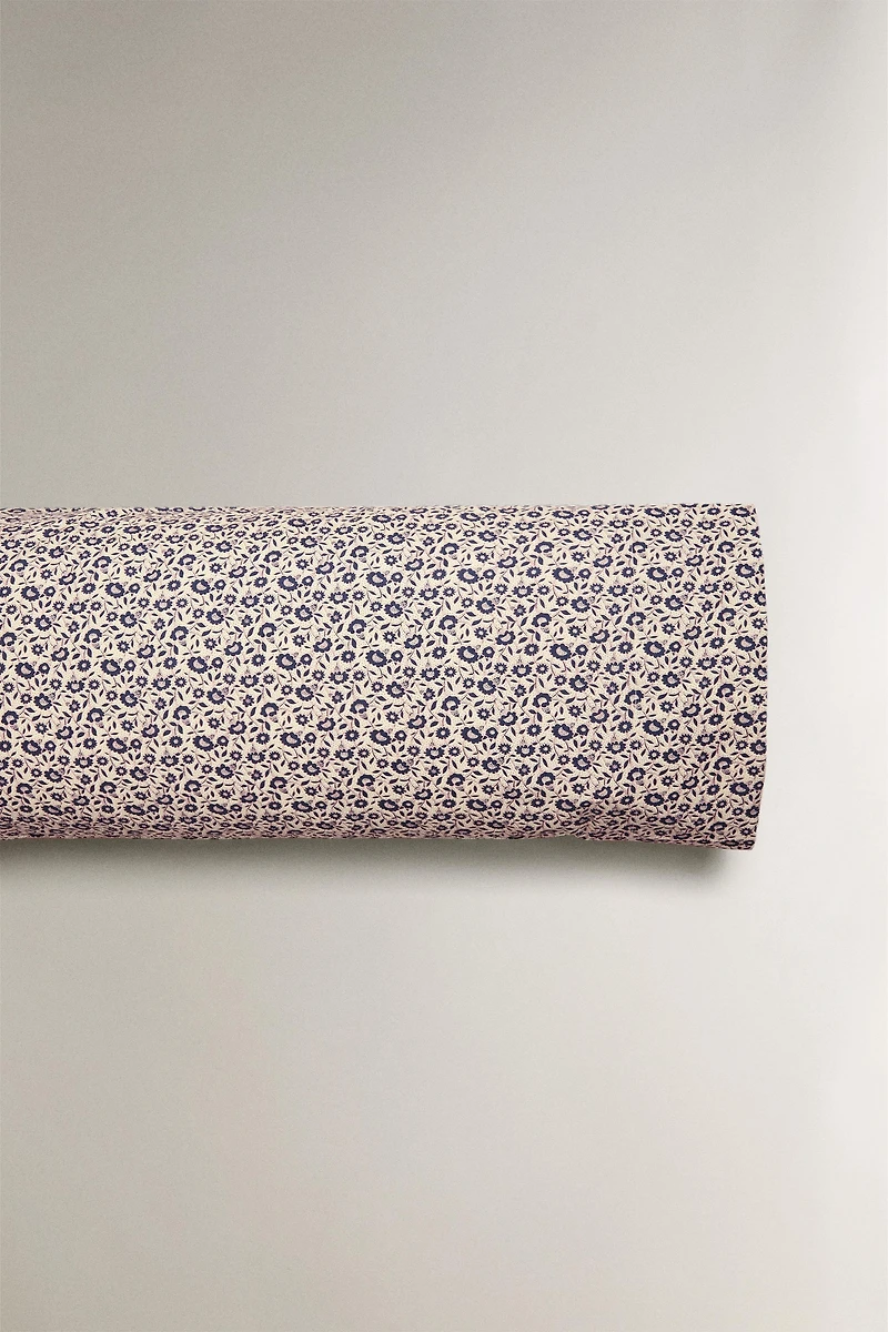 TAIE D’OREILLER ENFANT COTON FLORAL