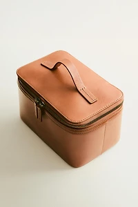 TROUSSE DE TOILETTE CUIR PETIT FORMAT