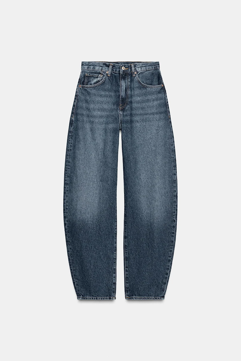 ZW COLLECTION HIGH-WAIST BALLOON JEANS