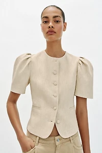 PUFF SLEEVE BLAZER