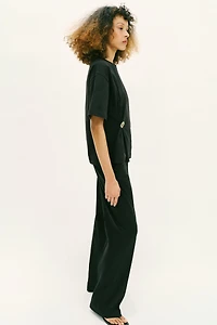 HEAVY COTTON APPLIQUÉ T-SHIRT