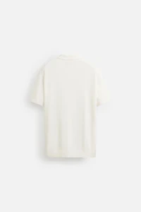 POLO EN MAILLE CÔTELÉE