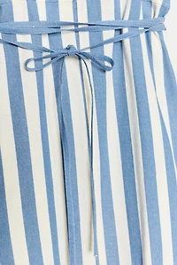 ZW COLLECTION STRIPED MIDI DRESS