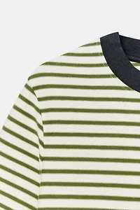 SHORT SLEEVE STRIPED T-SHIRT