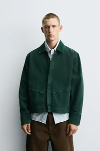 VESTE EN DENIM COURTE