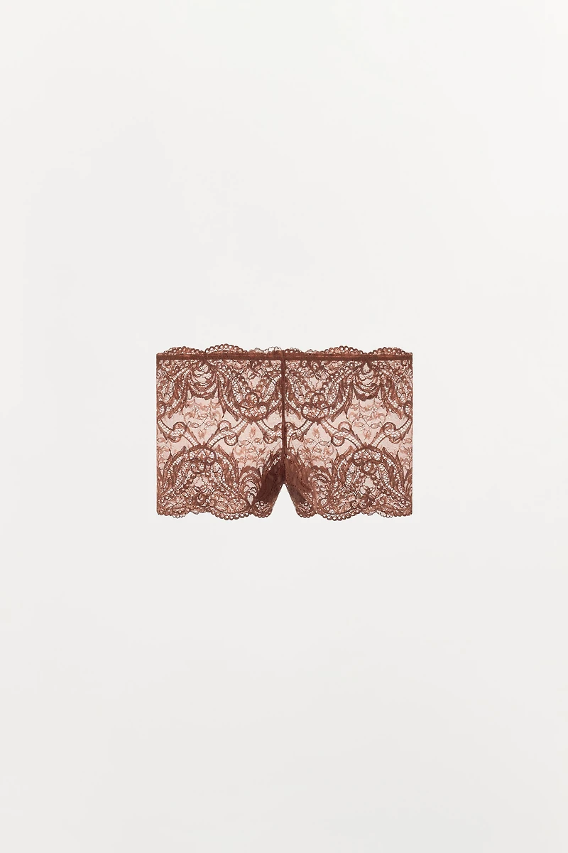 LACE CULOTTE BRIEF