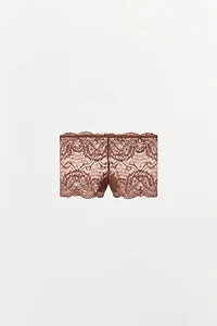 LACE CULOTTE BRIEF