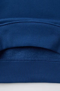 EMBROIDERED POCKET SWEATSHIRT