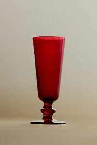 FLÛTE EN VERRE DE NOËL