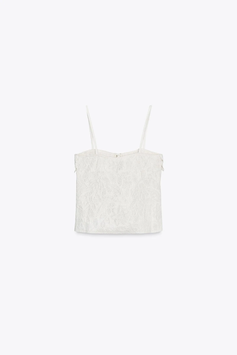 TOP JACQUARD TRICOT