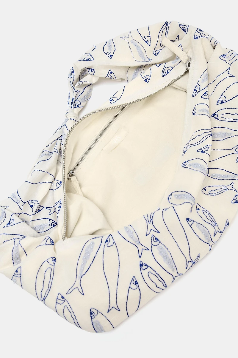 BOW PRINT BAG