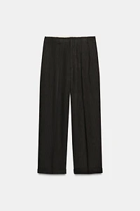 PANTALON CHEVRONS À PINCES ZW COLLECTION