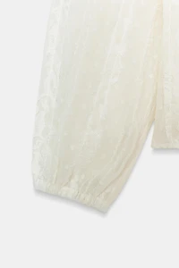 CHEMISE ROMANTIQUE EN PLUMETIS