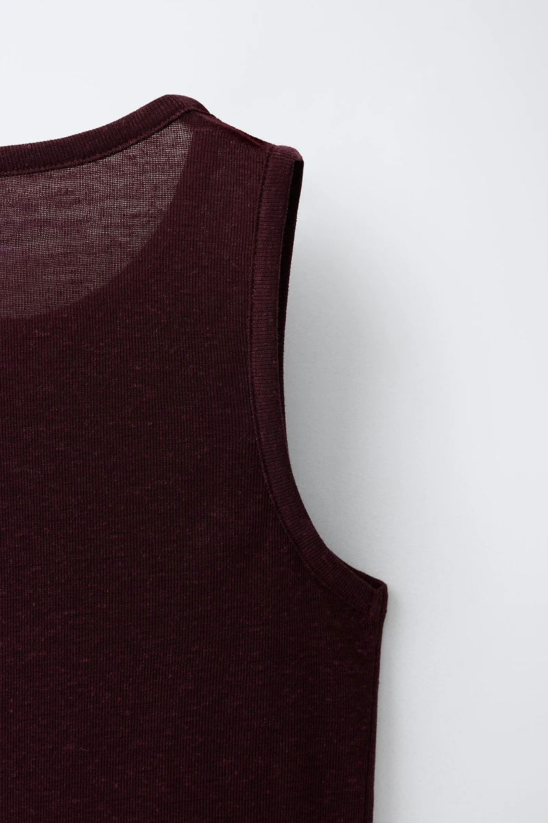 T-SHIRT AVEC LIN