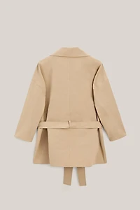 Oversize cotton and linen jacket - LIMITED EDITION