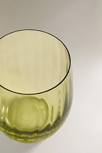 RAISED CRYSTALLINE TUMBLER