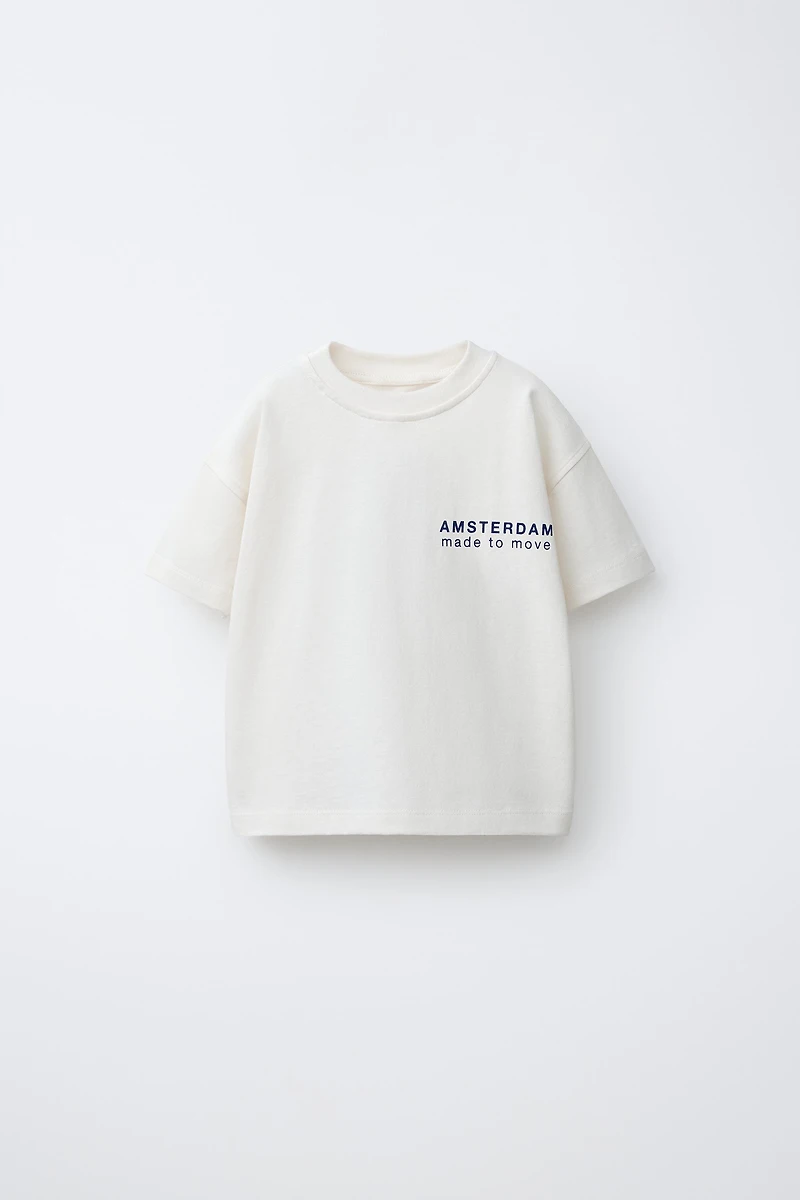 CYCLING PRINTED T-SHIRT