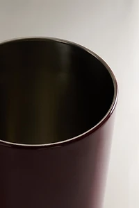 POUBELLE MÉTAL CYLINDRIQUE