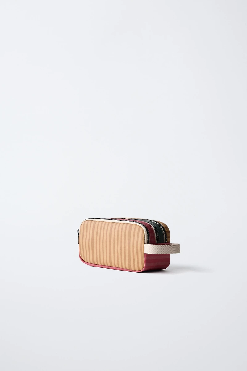 TROUSSE SCOLAIRE RAYURES MULTICOLORE