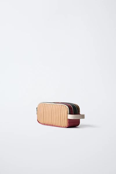 TROUSSE SCOLAIRE RAYURES MULTICOLORE