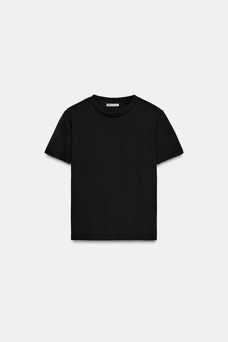 MERCERIZED COTTON T-SHIRT