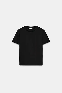 MERCERIZED COTTON T-SHIRT