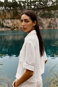 CHEMISE COURTE OURLETS