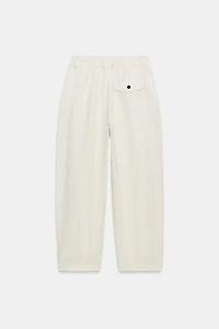 LINEN PLEATED PANTS ZW COLLECTION