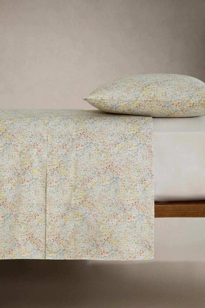 MINI FLORAL SATEEN DUVET COVER