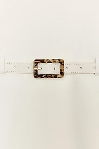KNIT BELTED TOP